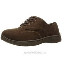 Easy Street Women's Lucky Oxford Brown Suede 6.5 2W US