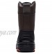 DRKA 8'' Safety Toe Boots For Men,Men's Waterproof Steel Toe Work Boots