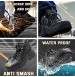 TAERDUN Steel Toe Boots for Men Work