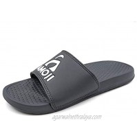 Amoji Unisex Sport Slides Athletic Slippers Sandals SS1801
