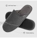 FamilyFairy Men’s Comfy Cozy Scuff Slippers Slip On House Shoes with Memory Foam for Indoor Outdoor