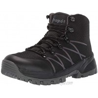 Propet Men's Traverse Hiking Boot Black Dark Grey 09H 3E US