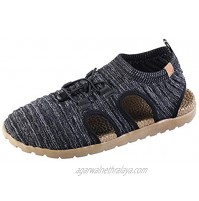Acorn Men's Everywear Casco Sandal Lightweight with a Cushioned Footbed and a Soft Knit Fabric