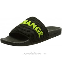 AX Armani Exchange Men's Lycra Logo Velcro Strap Slip-on Sandal