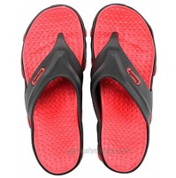 COZISO Men’s Flip Flops Arch Support Sport Thong Sandals Non Slip Outdoor Beach Walking Slippers