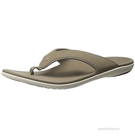 Spenco Men's Yumi Flip Flop Sandal Walnut 8 Medium US