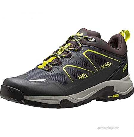 Helly-Hansen Men's Cascade Low HT Waterproof Breathable Lightweight Hiking Sneaker 609 Storm Sweet Lime 8.5