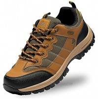 TFO Hiking Shoes Men Hiking Sneakers Strong Grip Durable Stable Comfortable for Outdoor Trekking and Running Brown