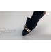 Men Velvet Loafers Handmade Flats Shoes with Gold Plate
