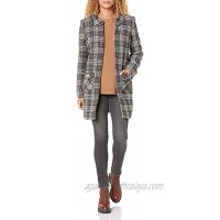 Karl Lagerfeld Paris Women's Tweed Topper with Front Pockets