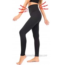 DEAR SPARKLE Thick High Waist Compression Slimming Leggings Postpartum Belly Band Pants Plus Size S8