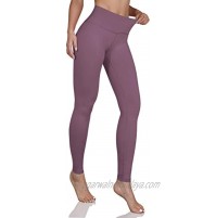 ODODOS Women's High Waist Yoga Leggings Tummy Control Workout Running Compression Yoga Leggings with Inner Pocket
