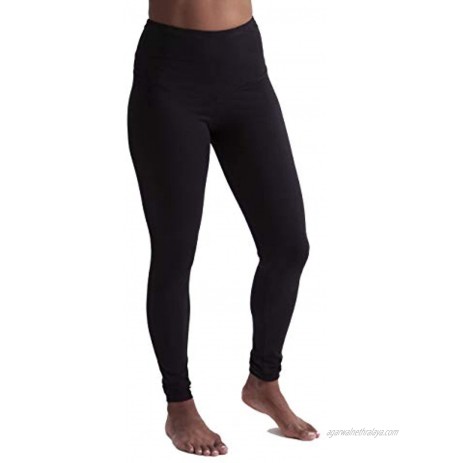Pang Wangle Insect Shield High Waist Contour Leggings in Breathable Organic Cotton Perfect for Outdoors & Travel
