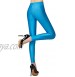 Romastory Womens Fluorescent Colors Leggings Stretched Sports Tights Workout Leggings Pants
