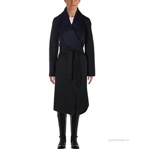 Elie Tahari Women's Milano Color-Block Wool Coat