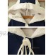 GK-O Mori Girl Cute Cloak Cape Coat Winter Fleece Ear Hooded Baggy Poncho Japanese Kawaii