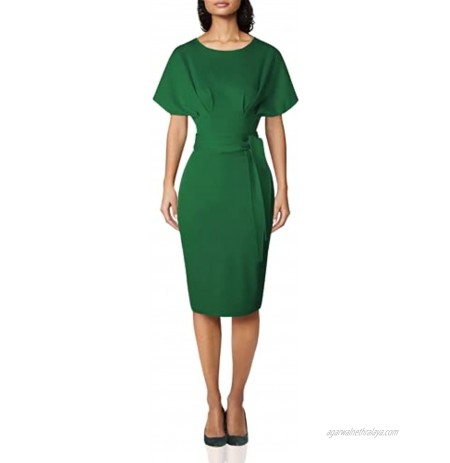 GownTown Women's 50s 60s Vintage Sexy Fitted Office Pencil Dress