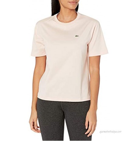 Lacoste Women's Short Sleeve Boxy Fit Jersey T-Shirt
