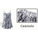 Kaei&Shi Print Long Vest,Flowy Tank Top for Women,Loose Cami,Pleated Dressy Swing Spaghetti Strap Camisole