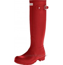 Hunter Women's Original Tall Wellington Boots Red 5 UK 38 EU 7 US