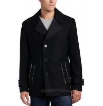 7 For All Mankind Men's Color Block Peacoat