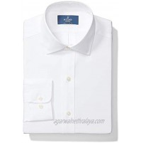 Buttoned Down Men's Classic-Fit Solid Non-Iron Dress Shirt Pocket Spread Collar