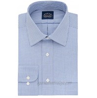 Eagle Men's TALL FIT Dress Shirts Non Iron Stretch Check Big and Tall