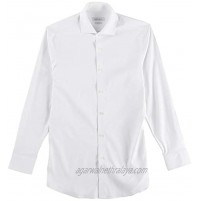Perry Ellis Men's Slim Fit Spread Collar Performance Dress Shirt