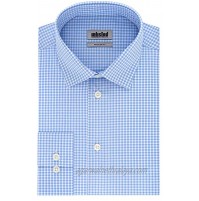 Unlisted by Kenneth Cole Men's Dress Shirt Regular Fit Checks and Stripes Patterned
