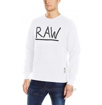 G-Star Raw Men's Manes Raglan Zip All Over Scribble Long Sleeve Hoody