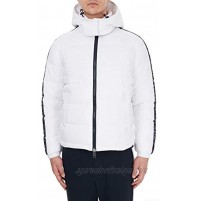 AX Armani Exchange Men's Puffer Jacket with Removable Hood