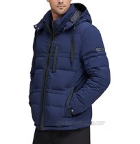 Marc New York by Andrew Marc Men's Huxley Mid Length Hooded Jacket