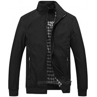 Ulooker Men's Lightweight Casual Jackets Full-Zip Windbreakers Fashion Jackets Outerwear