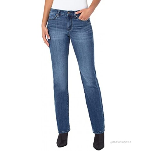 Liverpool Sadie Straight Eco Friendly Jeans in Whitney