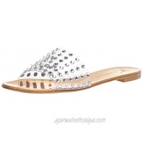 Giuseppe Zanotti Women's E100012 PVC Crystal Flat Sandal